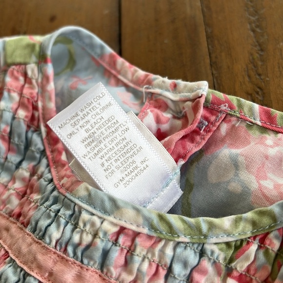 Janie and jack smocked hydrangea romper - Picture 7 of 8